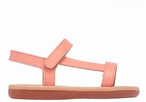 Kids' Ancient Greek Sandals Little Iasonas Soft Casual Sandals Pink | DEC3118UB